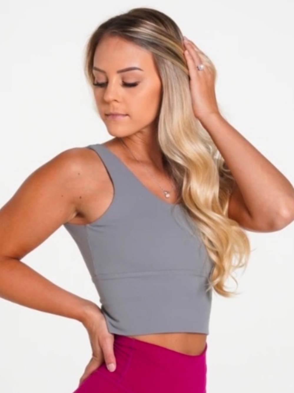 NVGTN Essence High Impact Bra Gray, Small